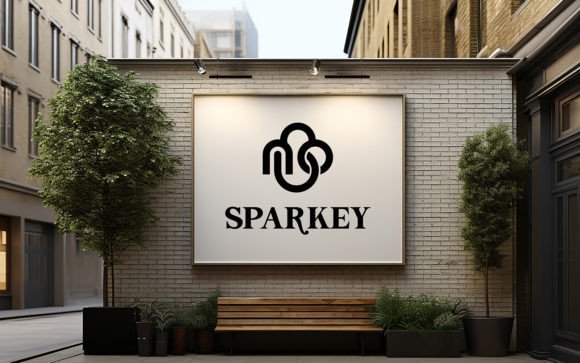 Download Outdoor Board Wall Logo Mockup - Wall logo mockup Collection